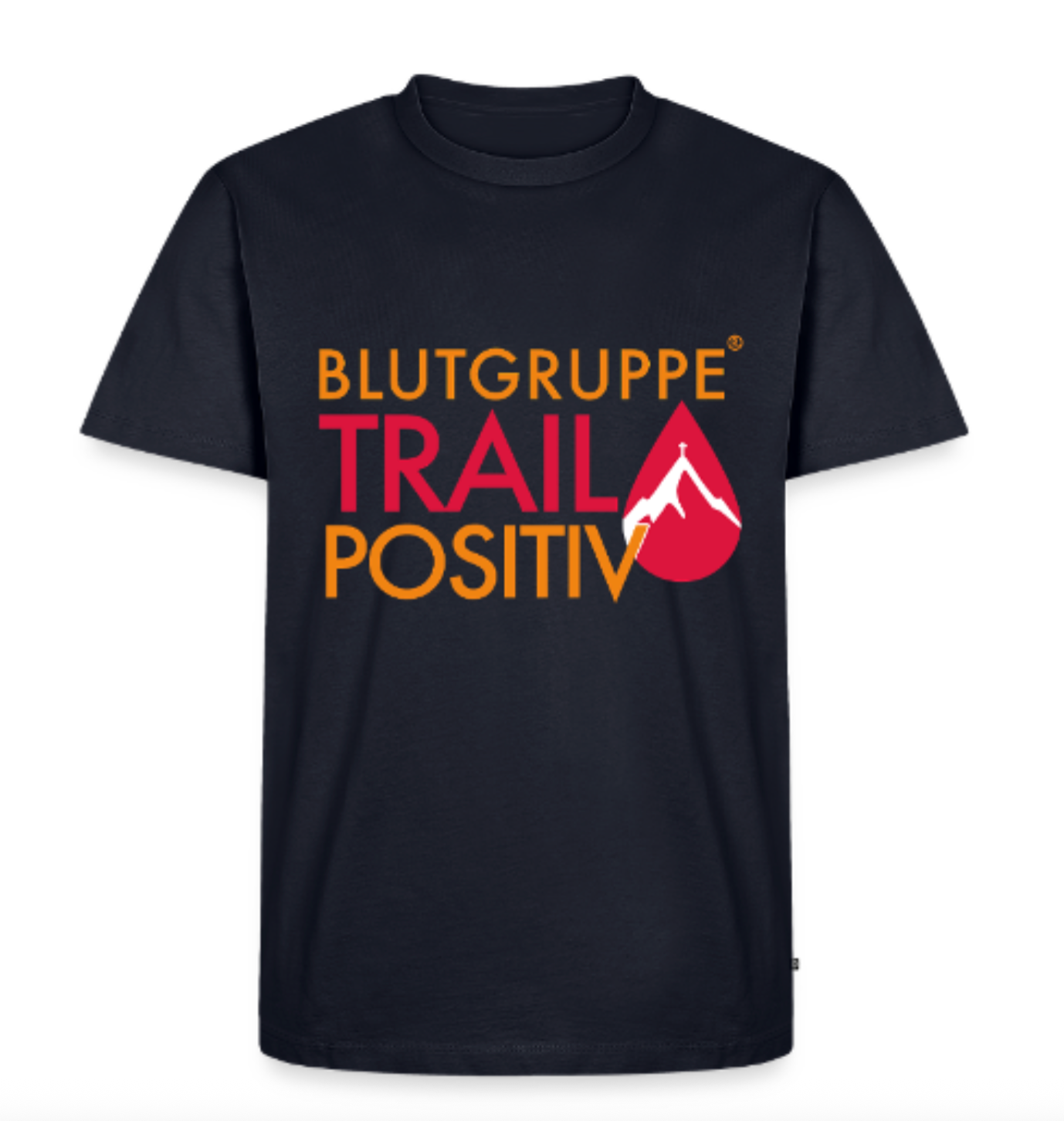 Blugruppe Trail Positiv kurzärmliges T-Shirt - Herren